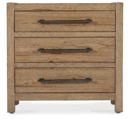 Vineyard Row Three-Drawer Nightstand