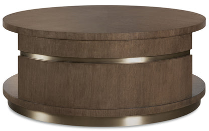 Commerce and Market Roll With It Round Cocktail Table