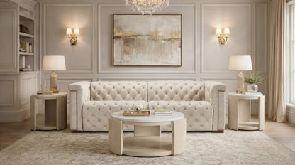 Savion Deux Sofa with Power Recliners and Power Headrests