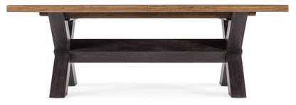 Big Sky Trestle Dining Table with 2-20in Leaves