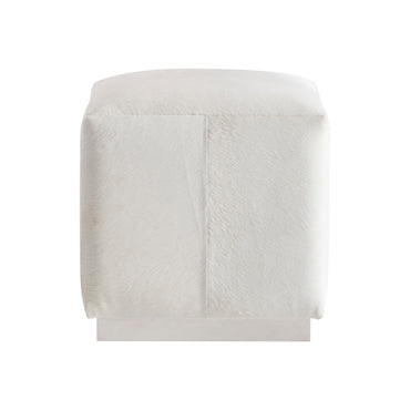 Aspen Leather Ottoman