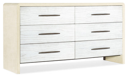 Cascade Six-Drawer Dresser