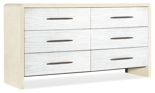 Cascade Six-Drawer Dresser