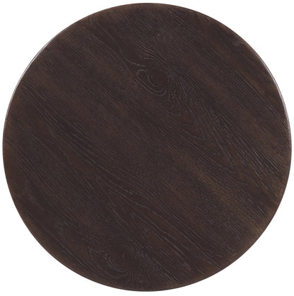 Driftwood Round End Table