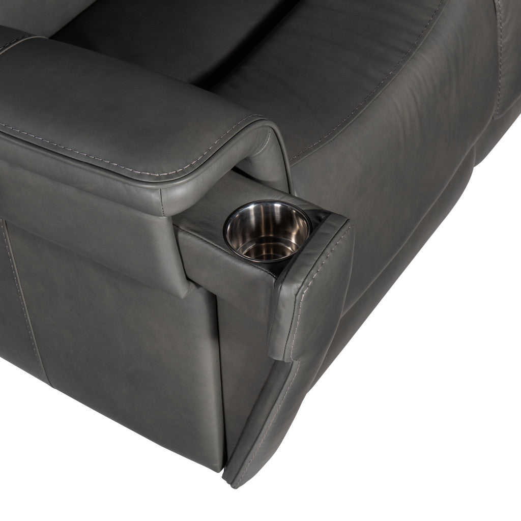 Lyra Zero Gravity Power Loveseat with Power Headrest and Lumbar