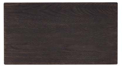 Driftwood Three-Drawer Nightstand
