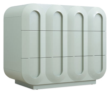 Commerce and Market Groove Three-Drawer Chest