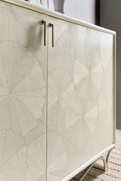 Melange White Lotus Hall Chest