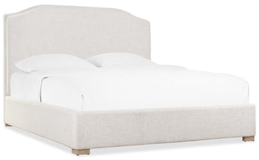 Driftwood California King Upholstered Bed
