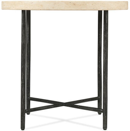 Driftwood Round Side Table