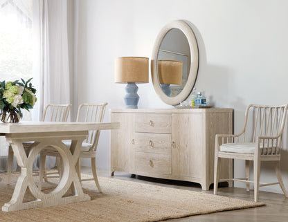Serenity Amelia Oval Mirror