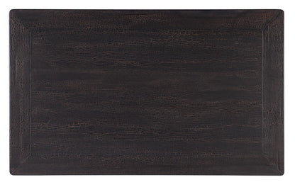Big Sky Turned Leg Cocktail Table