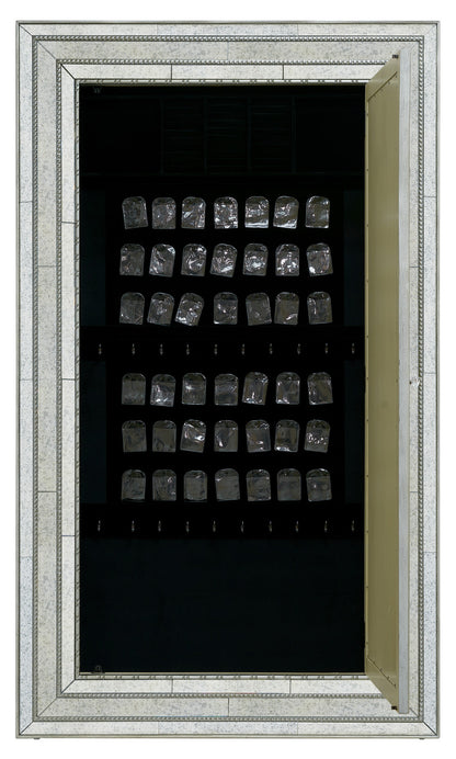 Melange Glamour Floor Mirror withJewelry Armoire Storage