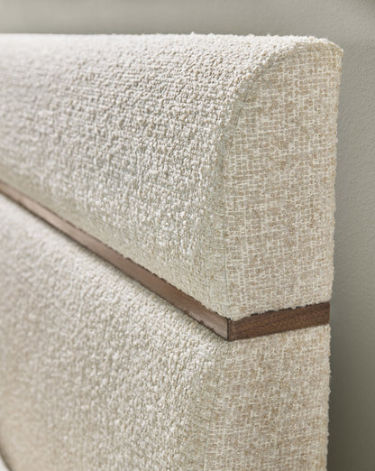 Eleana Upholstered California King Panel Bed