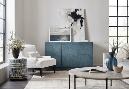 Melange Callum Round Accent Table