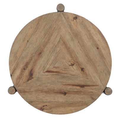 Vineyard Row Round End Table