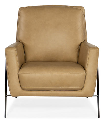 Amette Metal Frame Club Chair