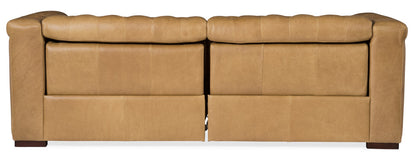 Savion 2 over 2 Sofa with Power Recline & Power Headrest