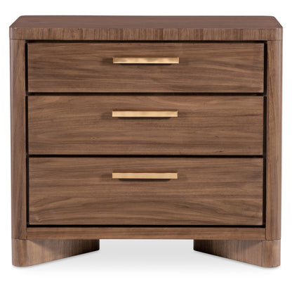 Eleana Three Drawer Nightstand