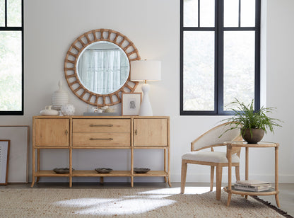 Retreat Cane Barrel Back Chair