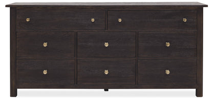 Driftwood Eight-Drawer Dresser