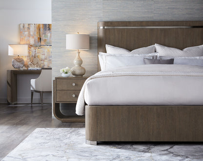 Modern Mood Cal King Panel Bed