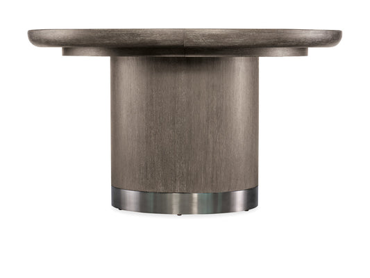 Modern Mood Round Dining Table with 1-18in Leaf