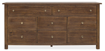 Driftwood Eight-Drawer Dresser