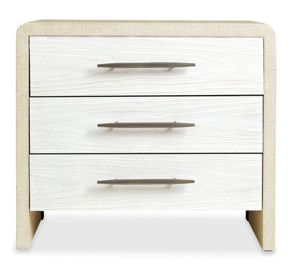 Cascade Three-Drawer Nightstand