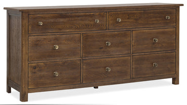 Driftwood Eight-Drawer Dresser