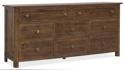 Driftwood Eight-Drawer Dresser