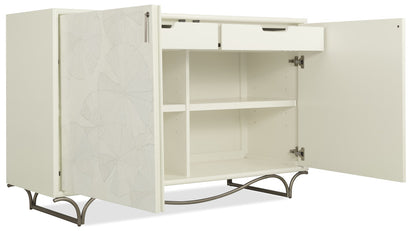 Melange White Lotus Hall Chest