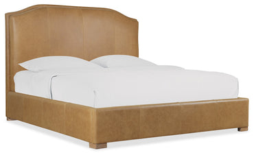 Driftwood California King Upholstered Bed