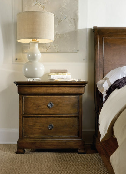 Archivist Three-Drawer Nightstand