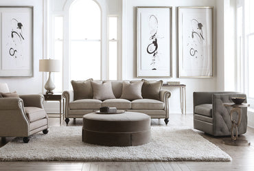 Palazzo Leather Swivel Chair