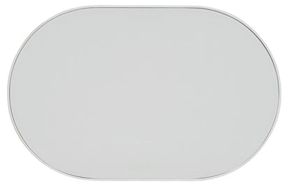 Melange On the Bright Side Oval End Table