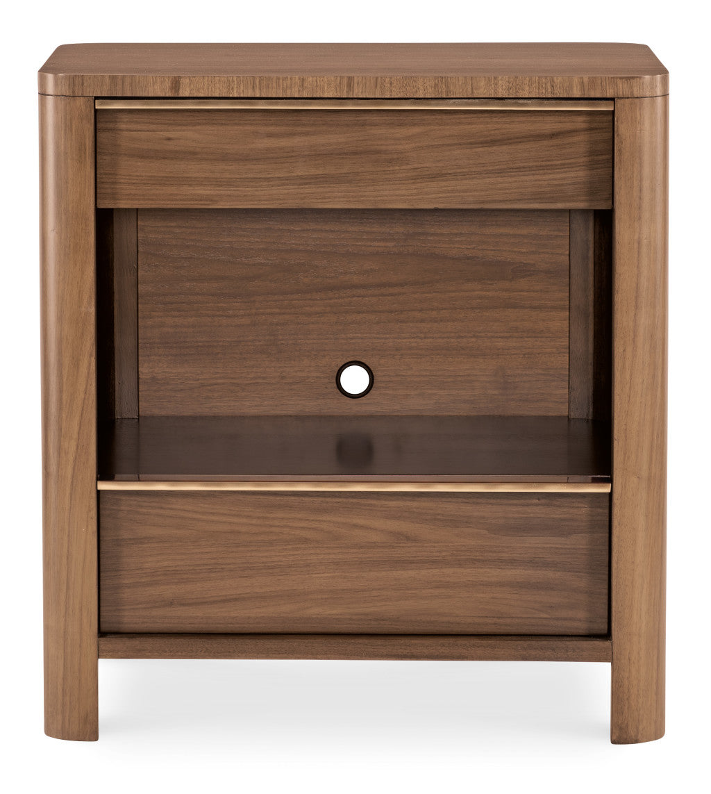 Eleana Two Drawer Nightstand