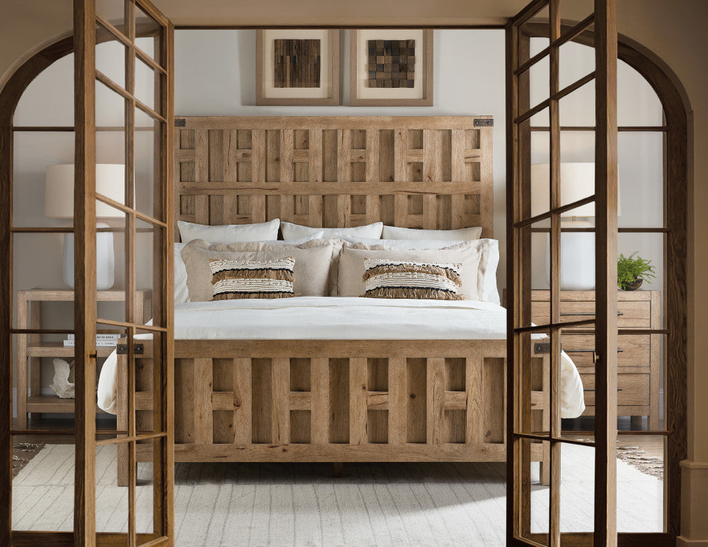 Vineyard Row King Panel Bed