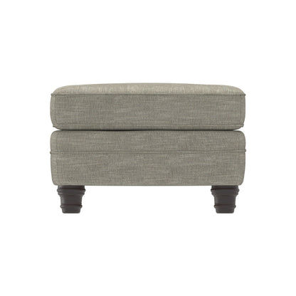 Tarleton Fabric Ottoman