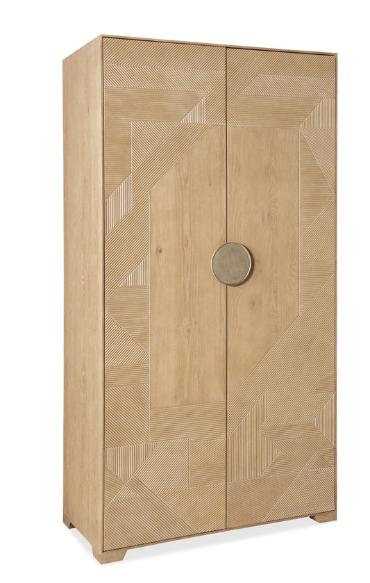 Retreat Split Rattan Wardrobe