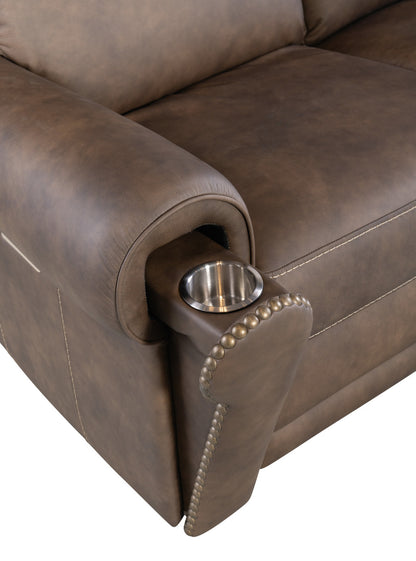 Duncan Power Loveseat with Power Headrest & Lumbar