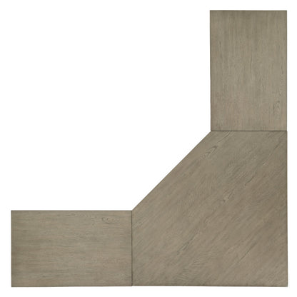 Linville Falls Corner Desk with Two Lateral Files