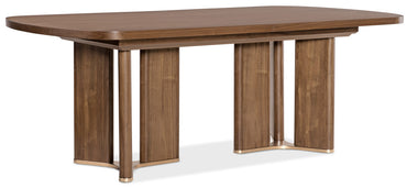 Eleana Rectangle Dining Table with Two 20-inch Leaves