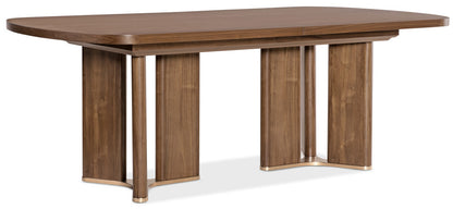 Eleana Rectangle Dining Table with Two 20-inch Leaves