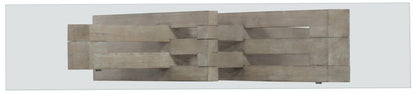 Affinity Glass Top Accent Console