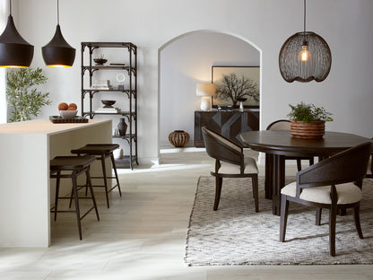 Retreat Cane Barrel Back Chair