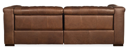 Savion 2 over 2 Sofa with Power Recline & Power Headrest