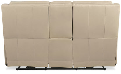 Nelson Zero Gravity Power Console Loveseat with Power Headrests and Lumbar