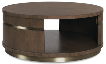 Commerce and Market Roll With It Round Cocktail Table
