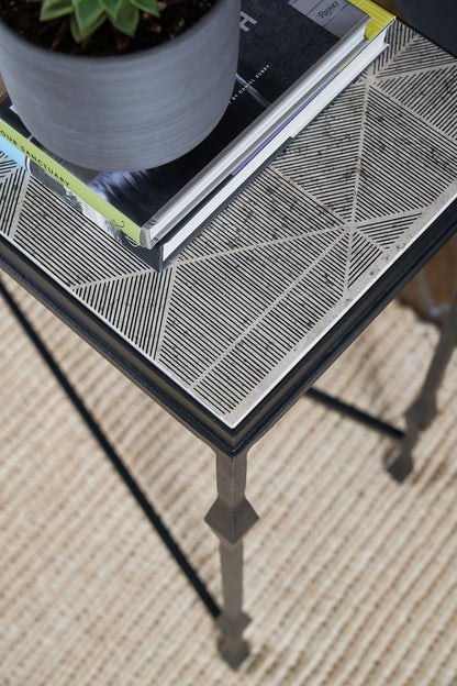 Commerce & Market Metal-Wood Console Table